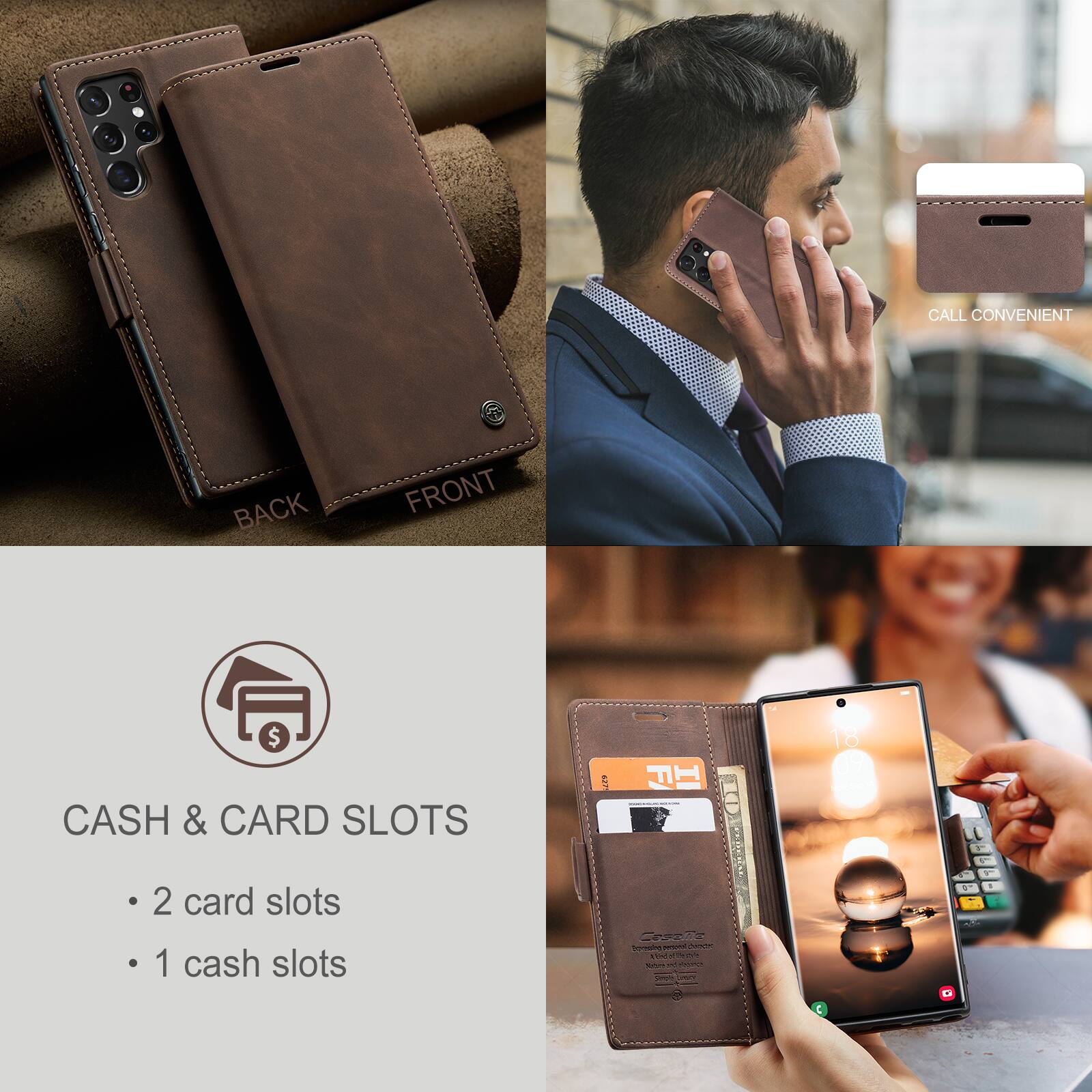 CALL CONVENIENT

BACK
FRONT

$ CASH & CARD SLOTS

18 09 Sep.14
3" 5"
2 card slots 1 cash slots

Casolic Byowessing MODOS broas, AlcolMente Non 11.1 Sports - CHICK'S