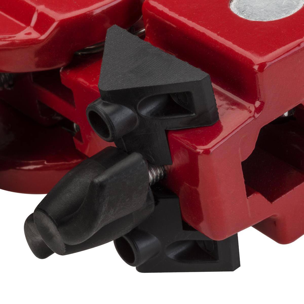 Alt View 3. Flashpoint - Flashpoint Super Clamp, Red, No Stud.