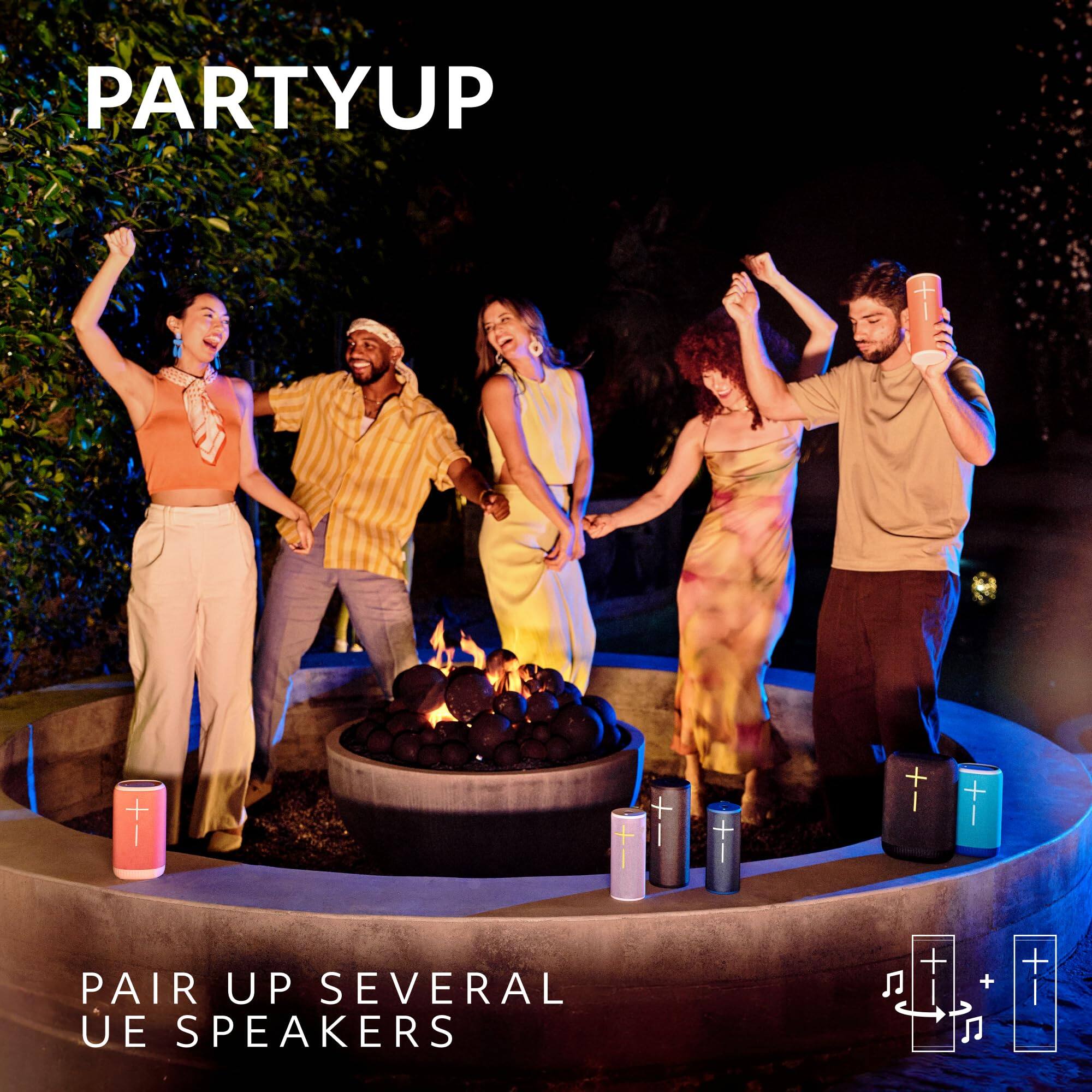 PARTYUP

PAIR UP SEVERAL UE SPEAKERS