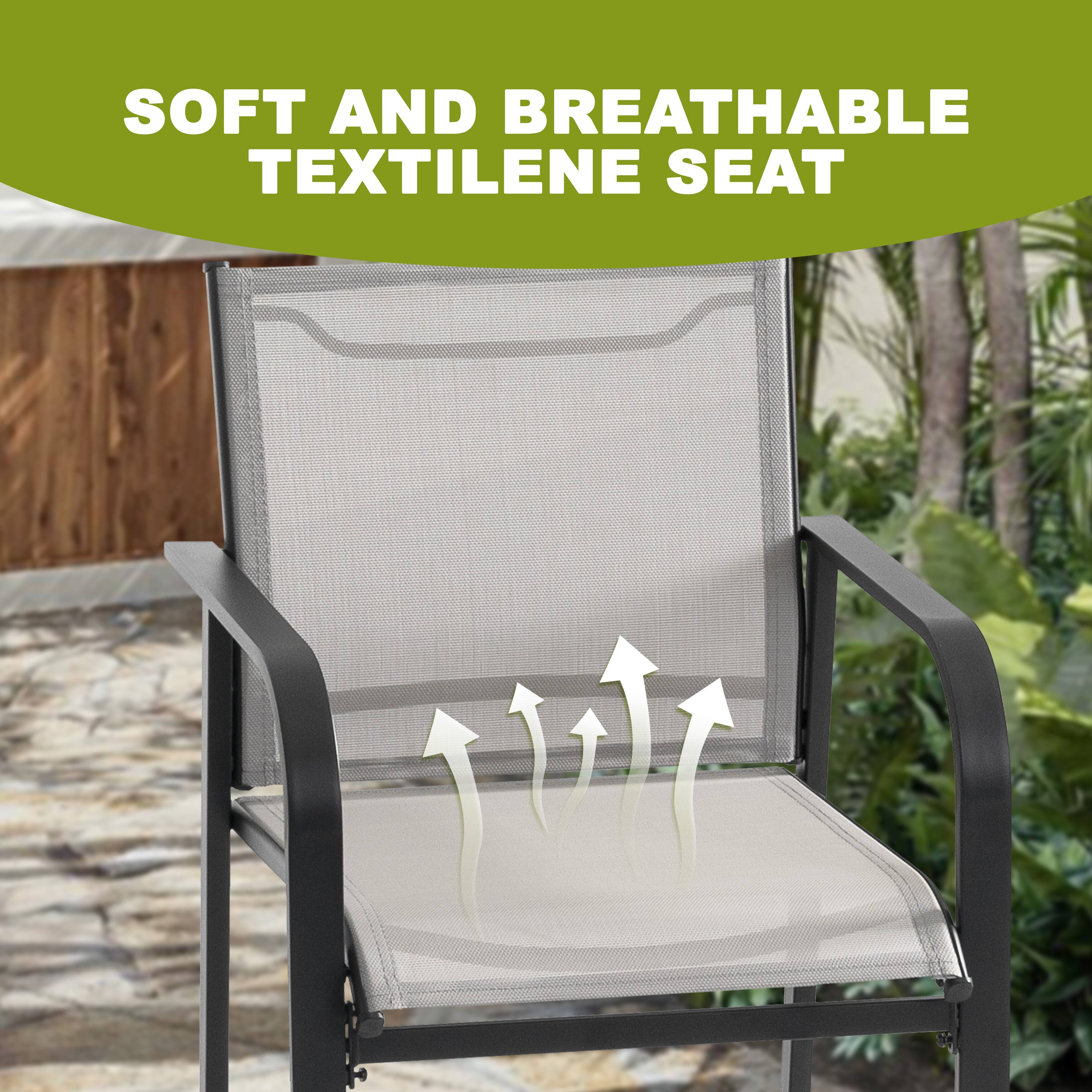 SOFT AND BREATHABLE TEXTILENE SEAT