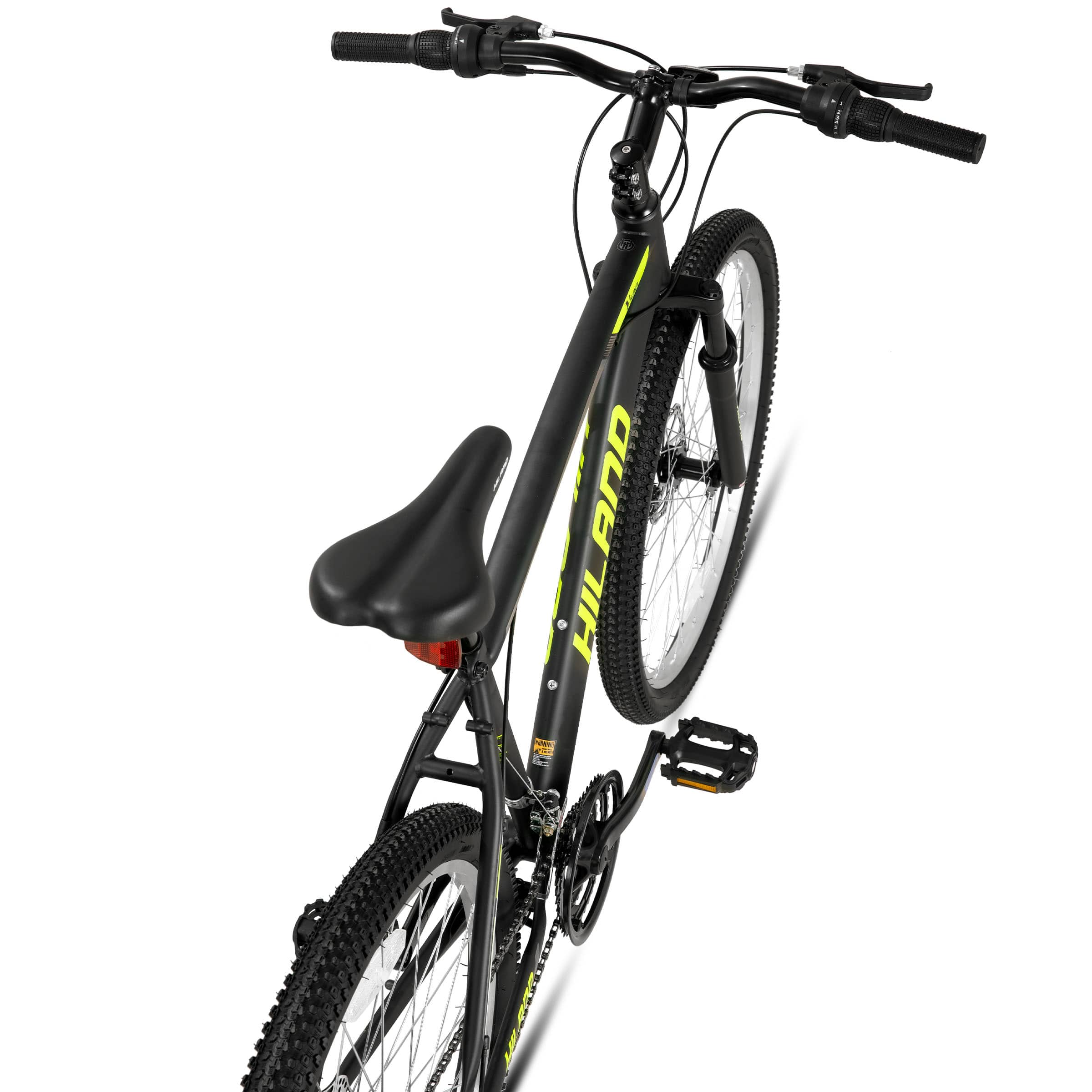 HILAND Mens Womens Mountain Bike, 26 Inch 18 Speed HI Ten Steel