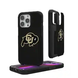 Keyscaper - NCAA - Colorado Buffaloes iPhone Rugged Case - 15 - Black