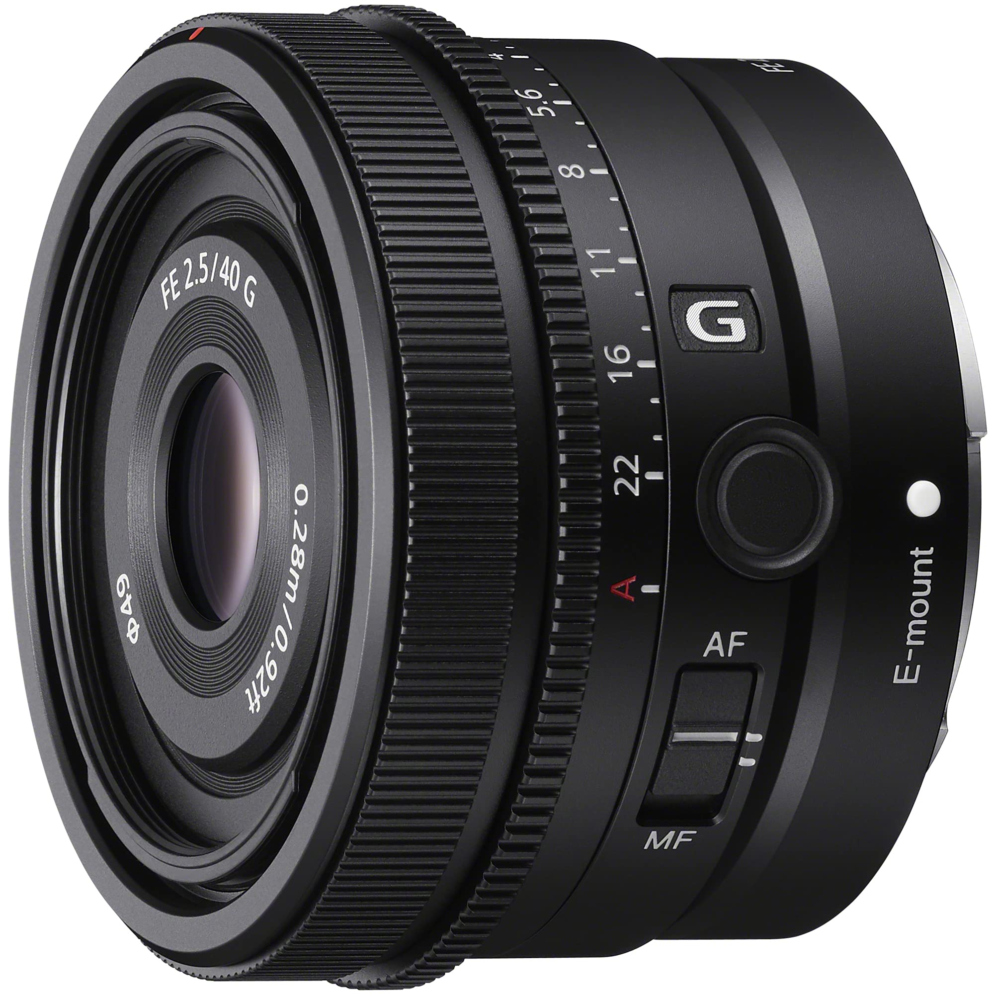 - FE 2.5/40 G
- 4260-01/28mm
- G
- E-mount
- AF MF
- A
- 2.5 40 G
- 22 16 11 8 5.6 4 3.5 2.8 2 1.8 1.4 1.2