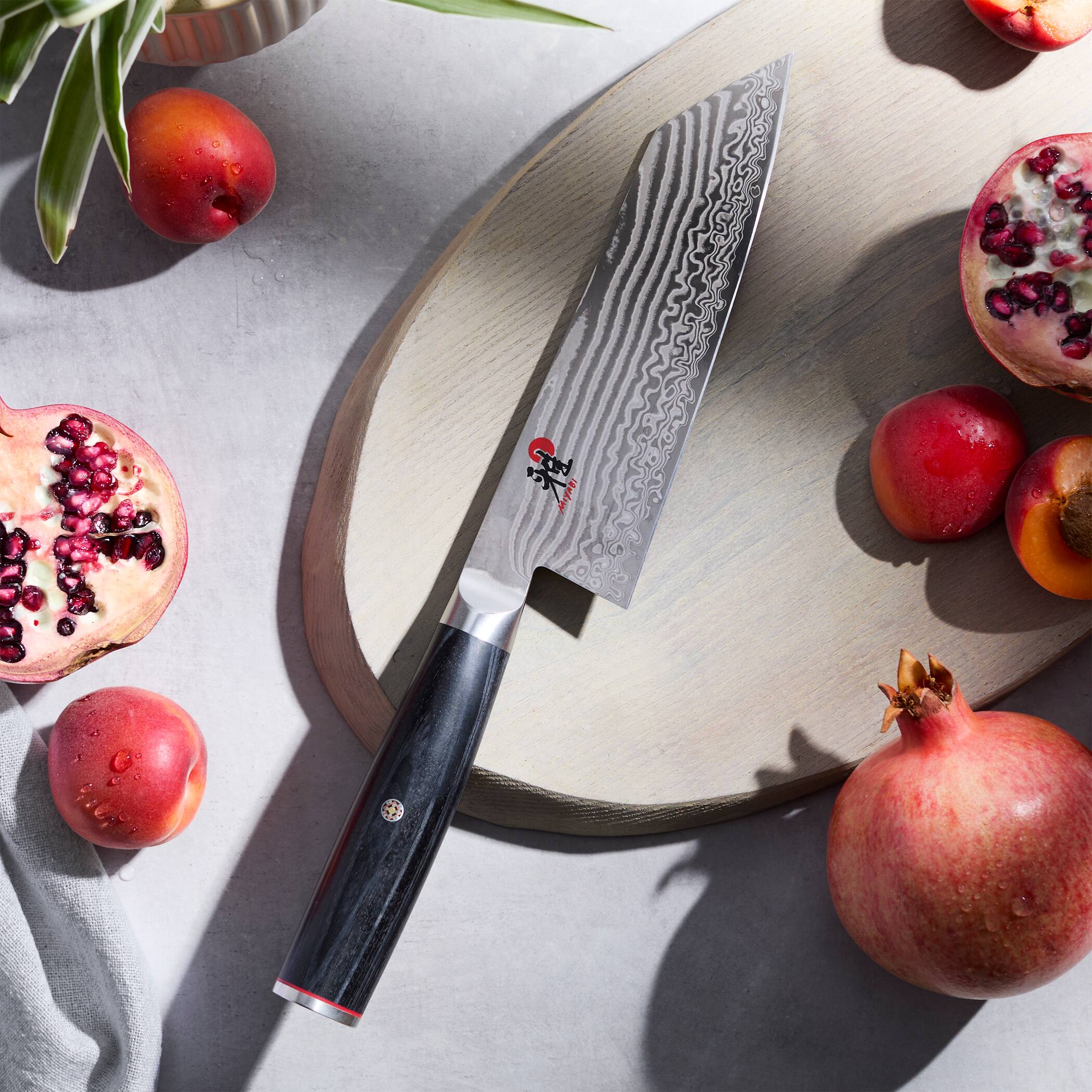 Alt View 7. Miyabi - Miyabi Kaizen II 6.5-inch Bunka Knife - Stainless Steel.