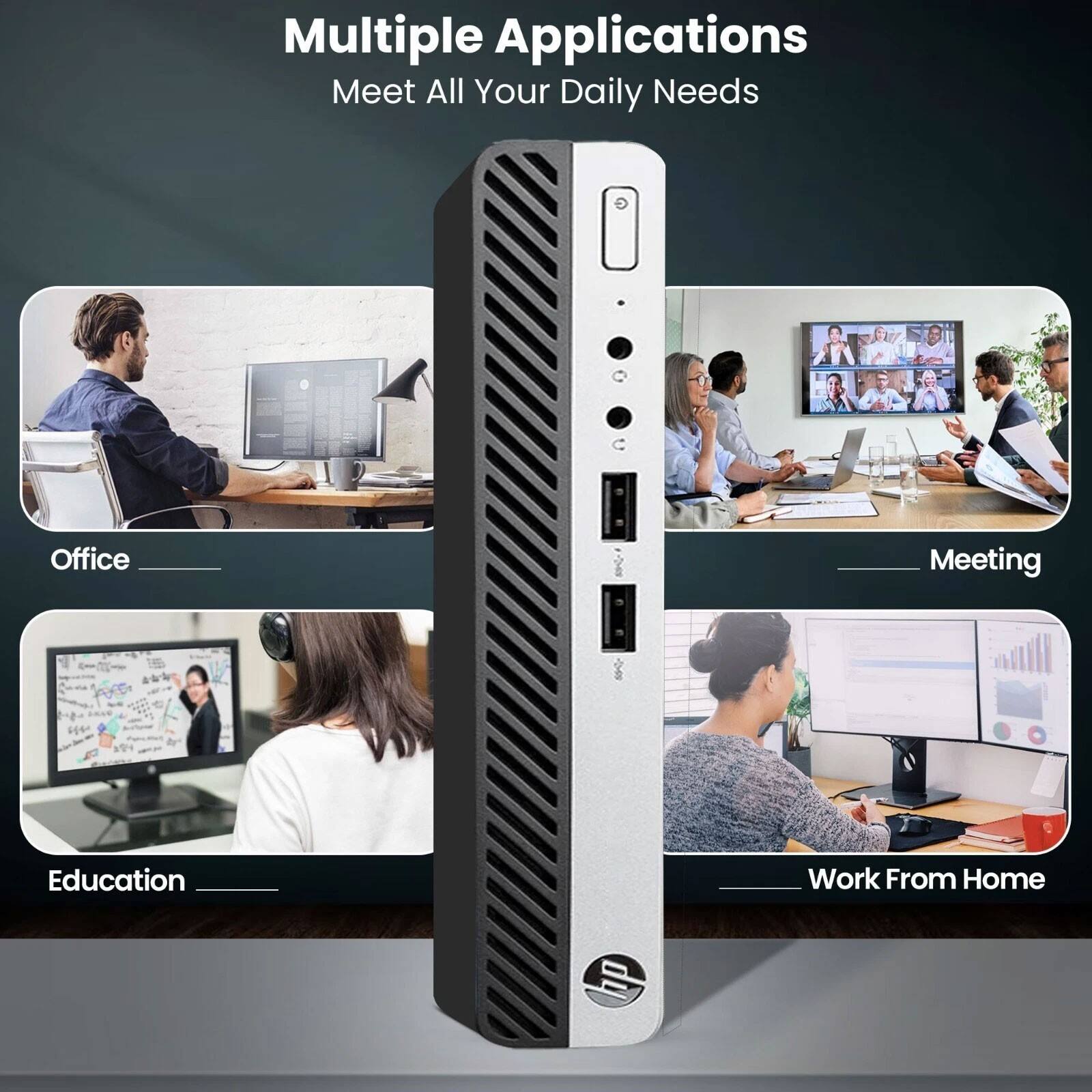 Multiple Applications  
Meet All Your Daily Needs  

- Office  
- Meeting  
- Education  
- Work From Home