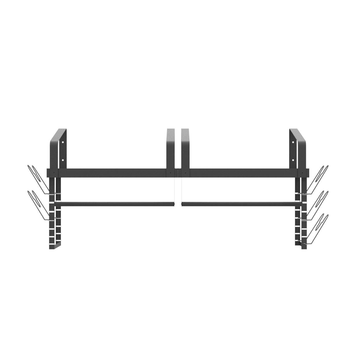 Alt View 1. Dazzling Pops - X-cosrack Pot Racks Wall Mounted Set of 2,with Towel Bar and Pots Pans Lids Organizer, Kitchen Cookware Han... - Default.