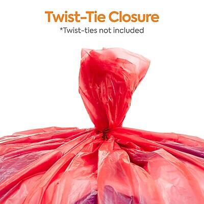 Twist-Tie Closure  
*Twist-ties not included