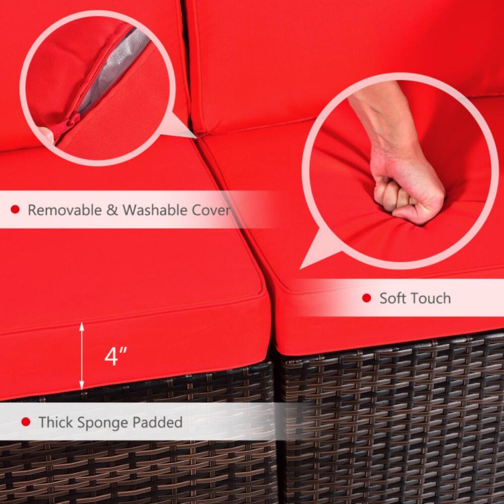 - Removable & Washable Cover
- Soft Touch
- Thick Sponge Padded (4")