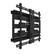 Alt View 4. Kanto - Kanto PDX700 Articulating Full Motion TV Mount for 42" - 100" TV - Black.