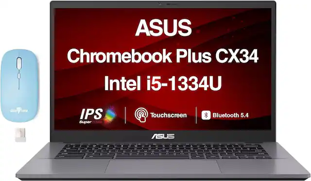 ASUS Chromebook Plus CX34
Intel i5-1334U
DOCK TORM
IPS SuperCLEAR
Touchscreen
Bluetooth 5.4
ASUS