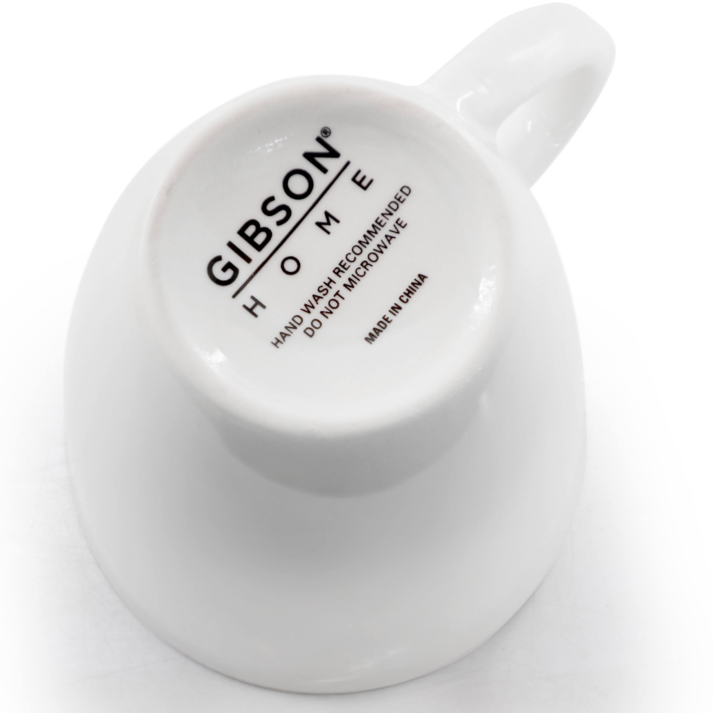 GIBSON®  
H O M E  
HAND WASH NOT RECOMMENDED  
MICROWAVE  
MADE IN CHINA