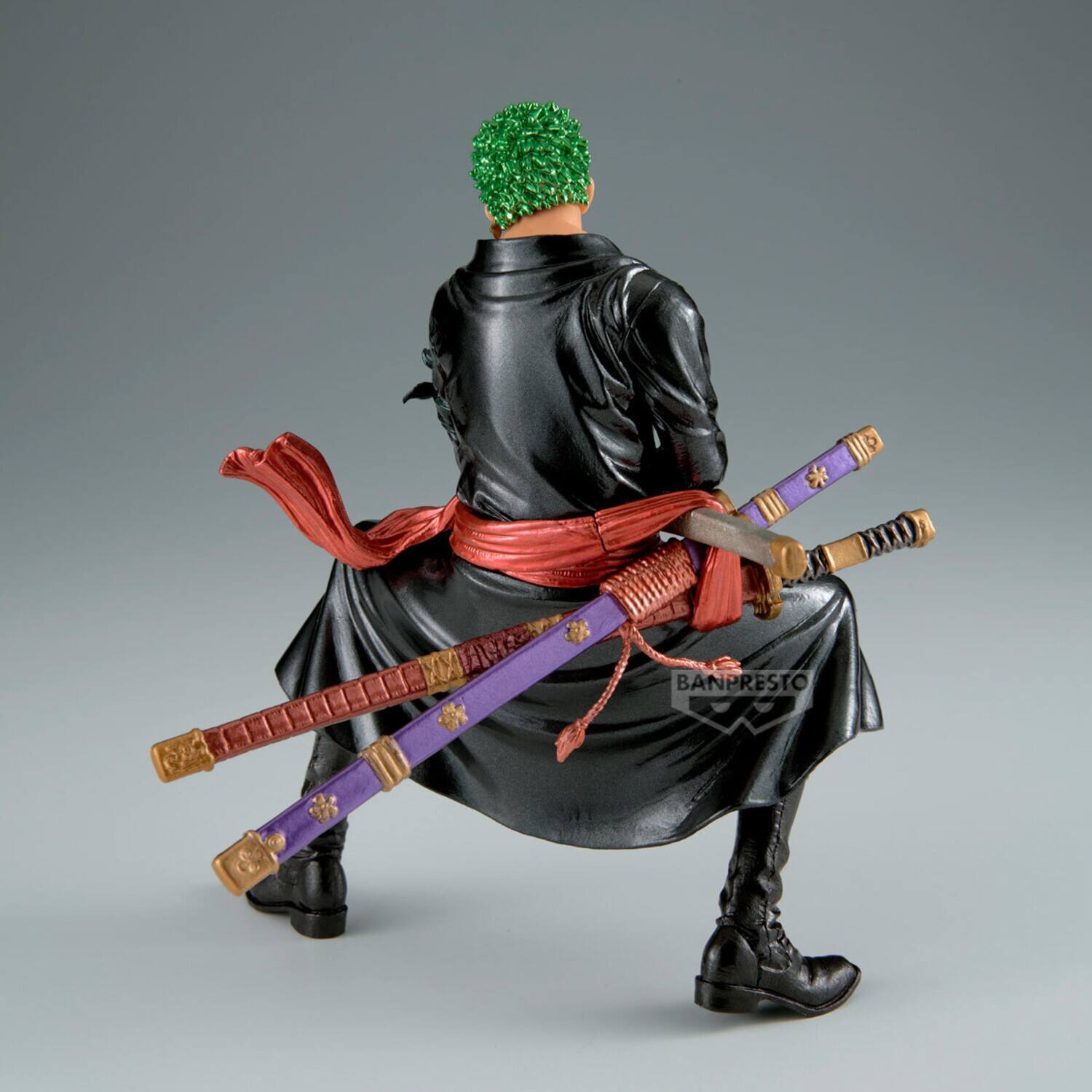 Alt View 2. PopMarket - Banpresto - One Piece - King of Artist - Roronoa Zoro Statue   - COLLECTIBLES - Multicolor.