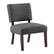 Angle. OSP Home Furnishings - Jasmine Accent Chair - Charcoal.