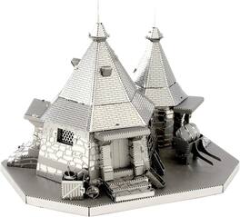 Harry Potter Metal Earth Hagrid's Hut 3D Metal Model Kit Fascinations - Silver