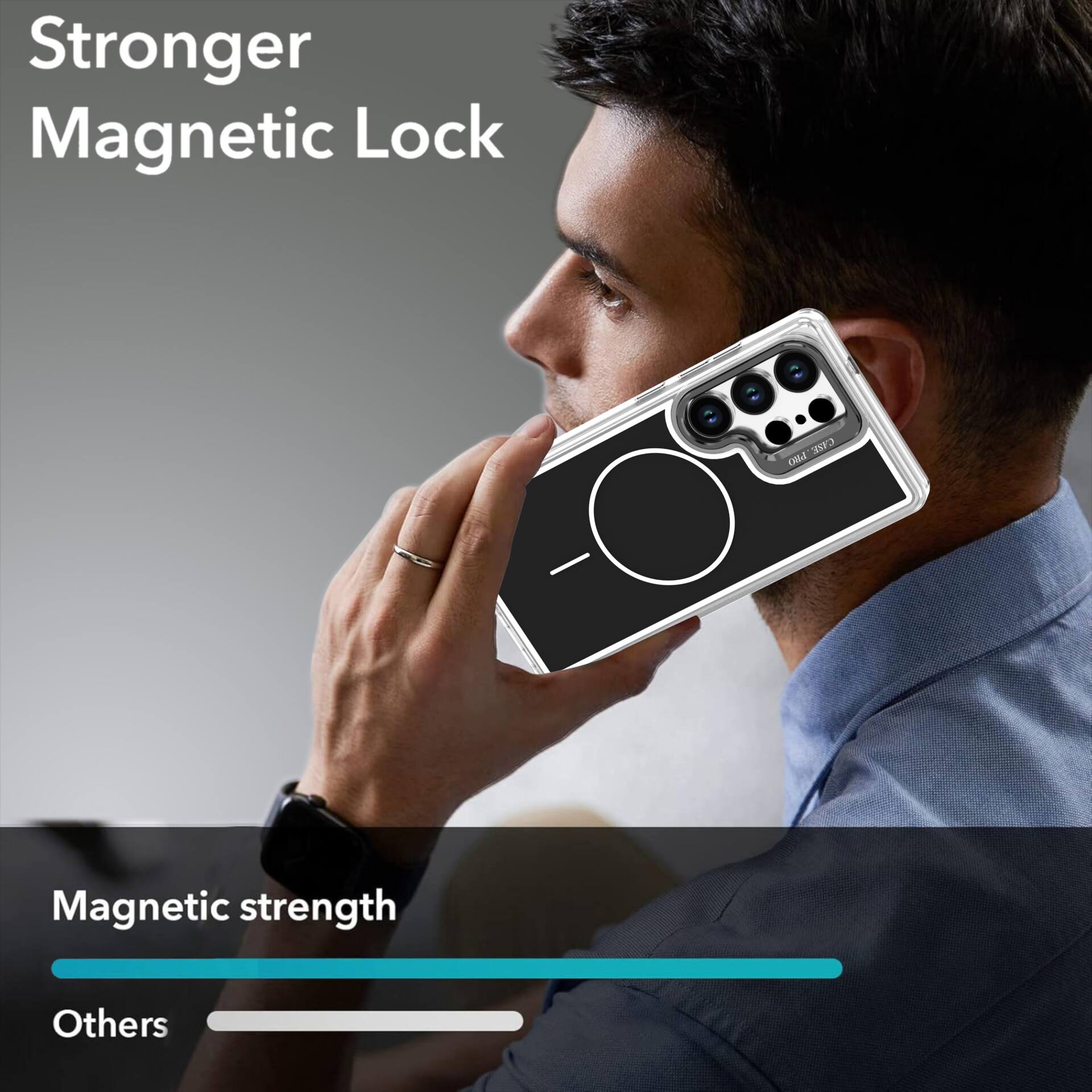 Stronger Magnetic Lock

CASE OM

Magnetic strength

Others