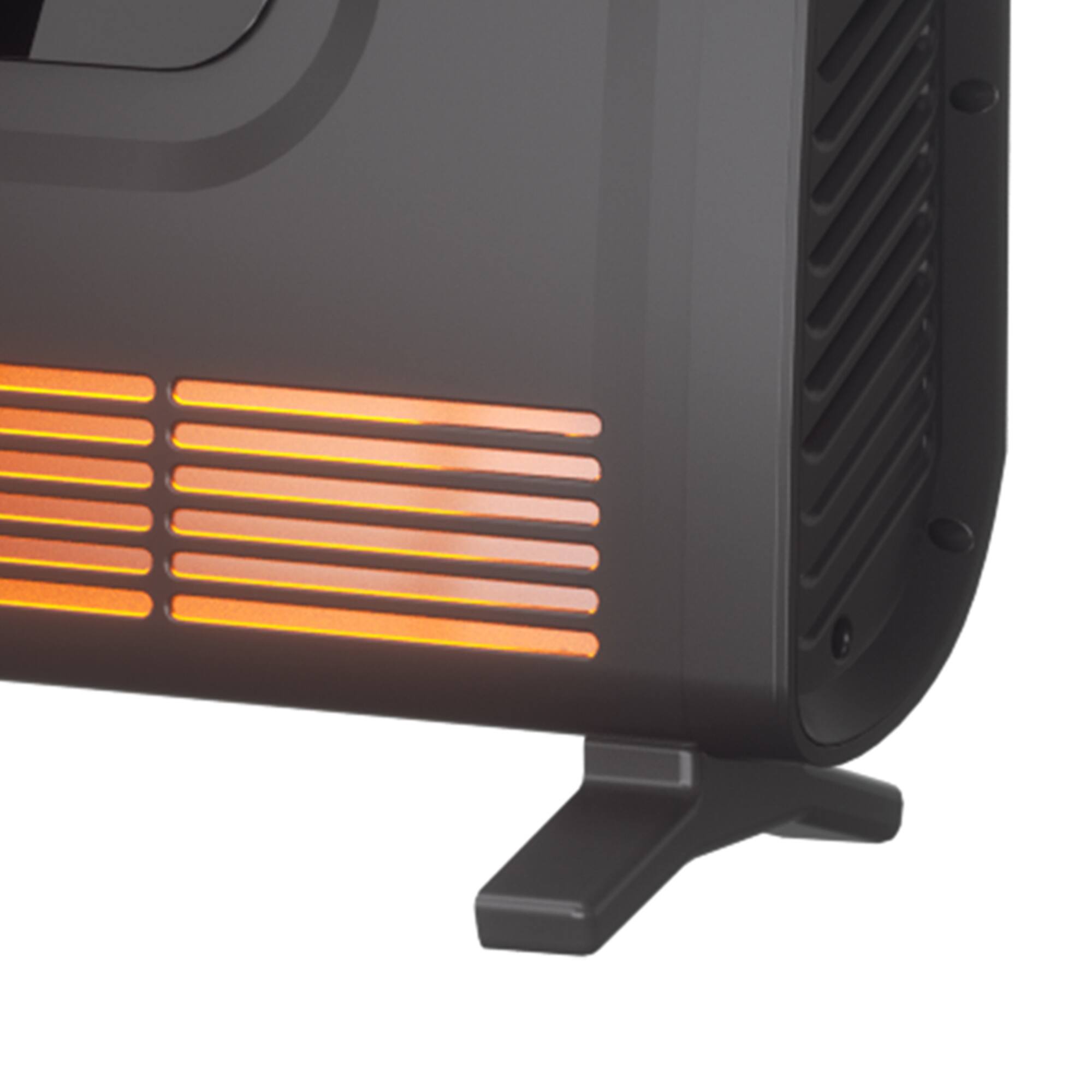 Alt View 1. Vaczon - Waterproof 1500W Bathroom Space Heater, Portable Electric Heater with LED Display Adjustable Thermostat, Eco Mode Remote - Black.