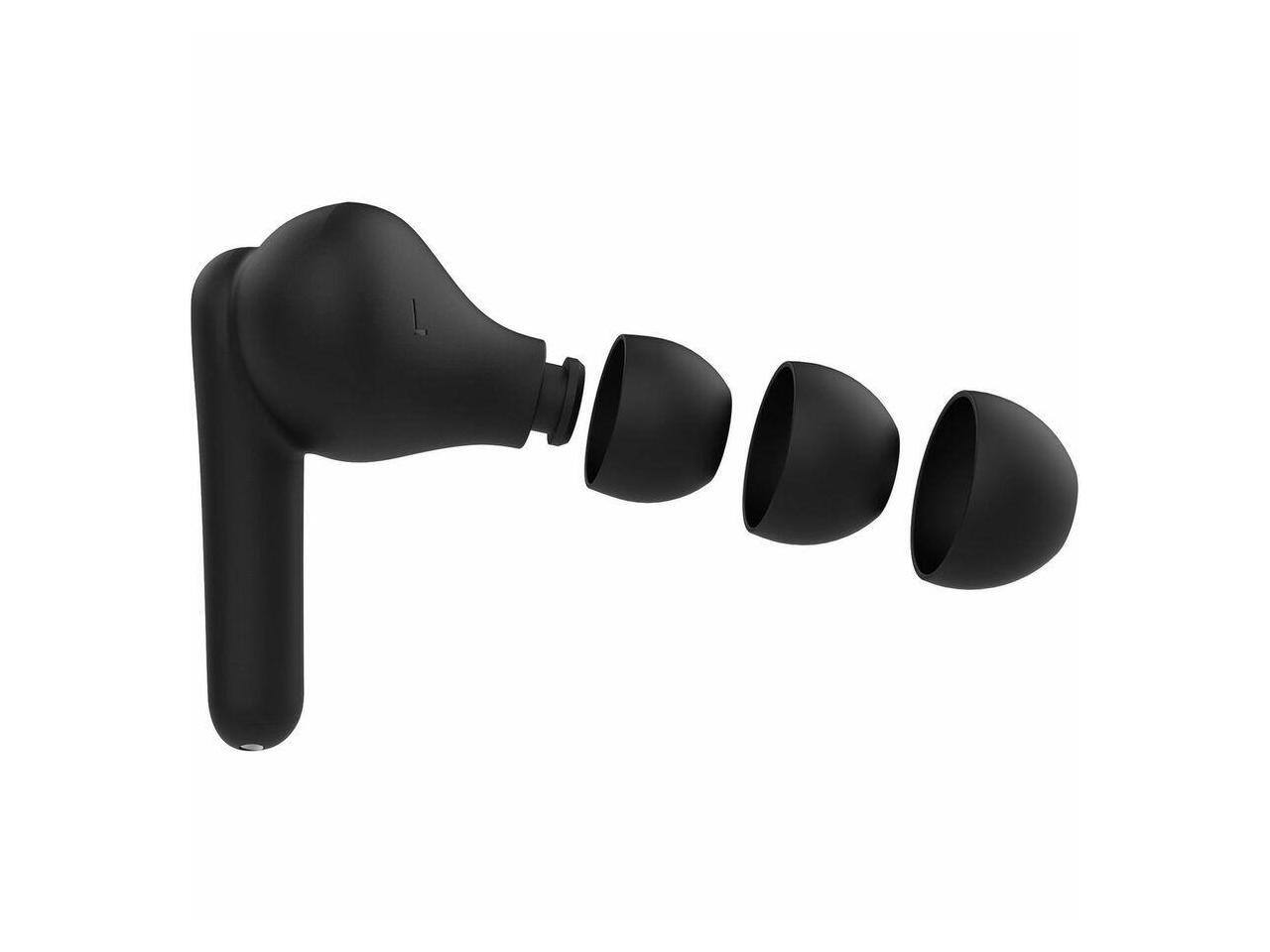 Alt View 2. Belkin - Belkin SoundForm Rhythm True Wireless Earbuds - Black - Black.