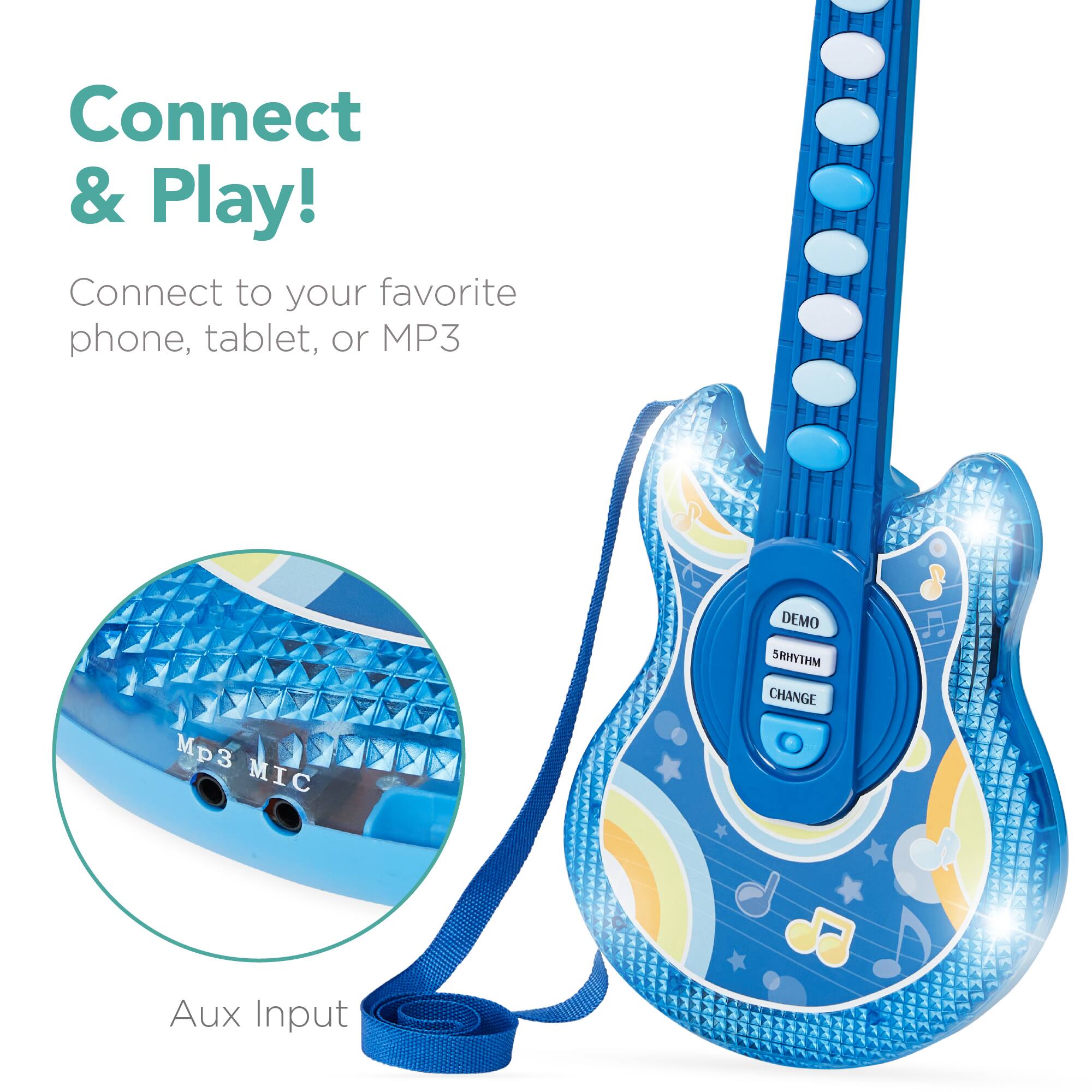 Connect & Play!  
Connect to your favorite phone, tablet, or MP3  

Mp3 MIC  
Aux Input  

DEMO  
SYRTHM  
CHANGE