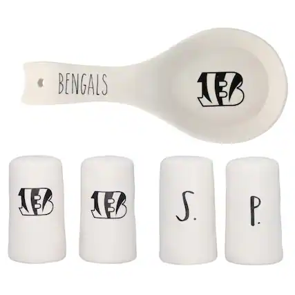 Front. The Memory Company - Cincinnati Bengals 3-Piece Artisan Kitchen Gift Set - Multicolor.