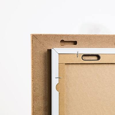 Alt View 3. U Brands - Cork & Steel Combo Dry-Erase & Bulletin Board, Frameless, 1.17' x 1.17'.