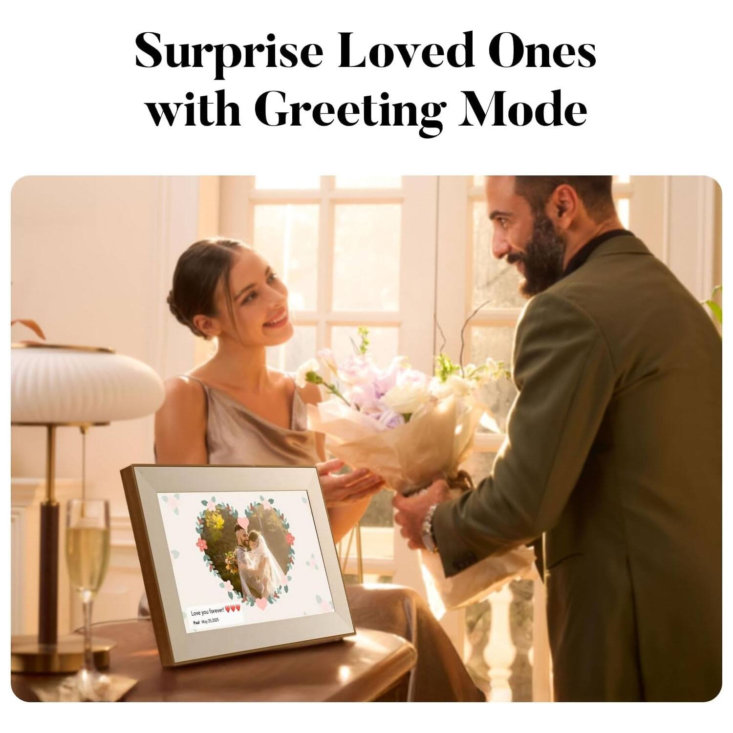Surprise Loved Ones with Greeting Mode