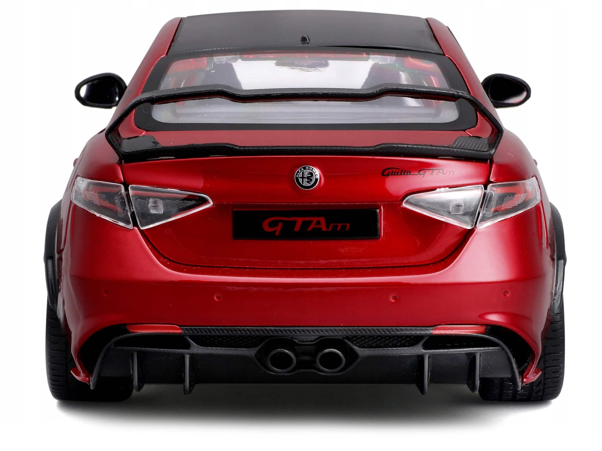 Alfa Romeo Giulia GTA Red Metallic with Carbon Top 1/18 Die Cast