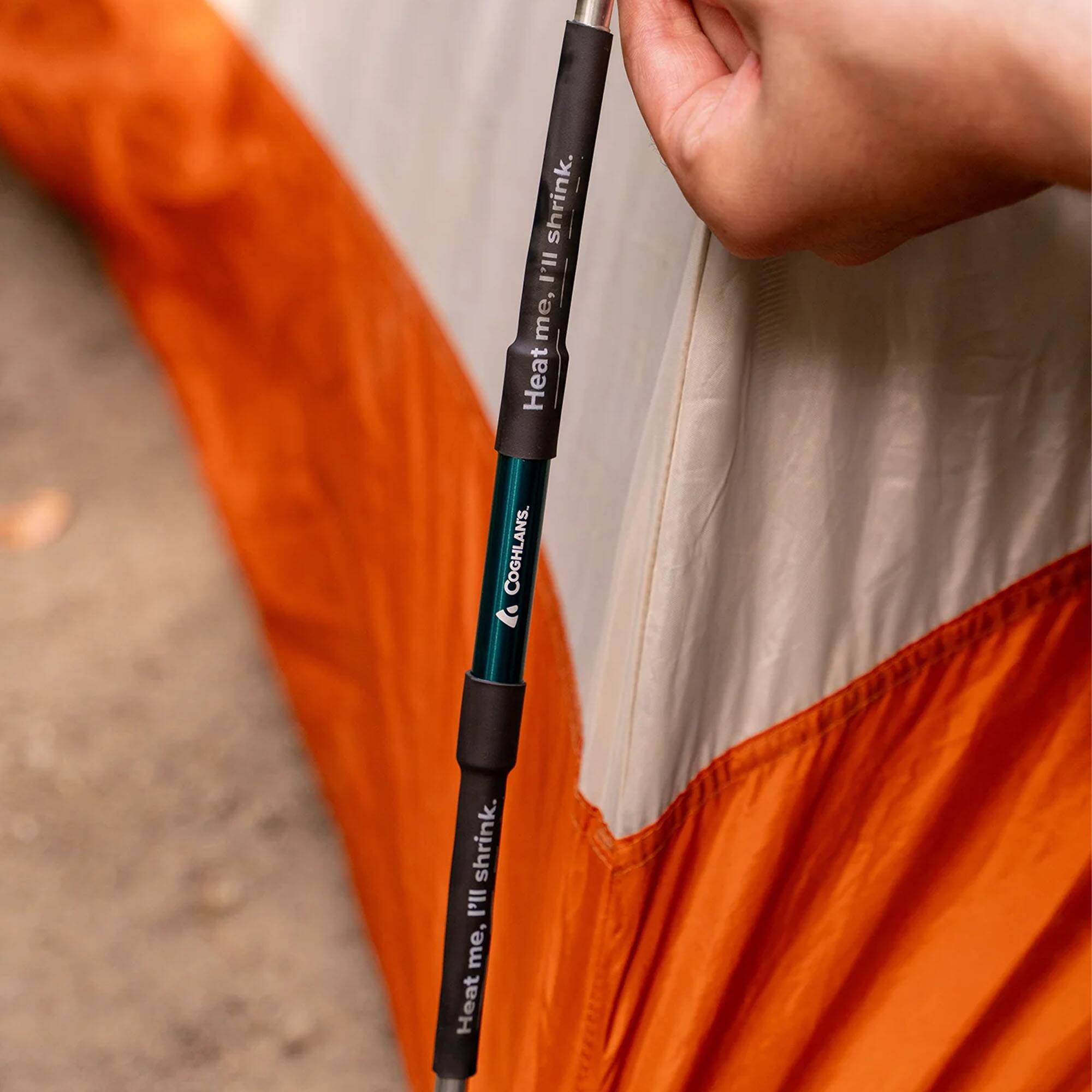 Heat me, I'll shrink.  
COGHLAN'S