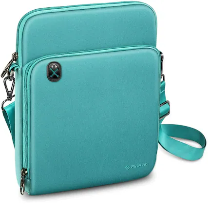 Front. Kitcheniva - Protective Sleeve Case For 11 Inch iPad Air 5 2022 And iPad Pro 11 Aqua Green - Aqua Green.