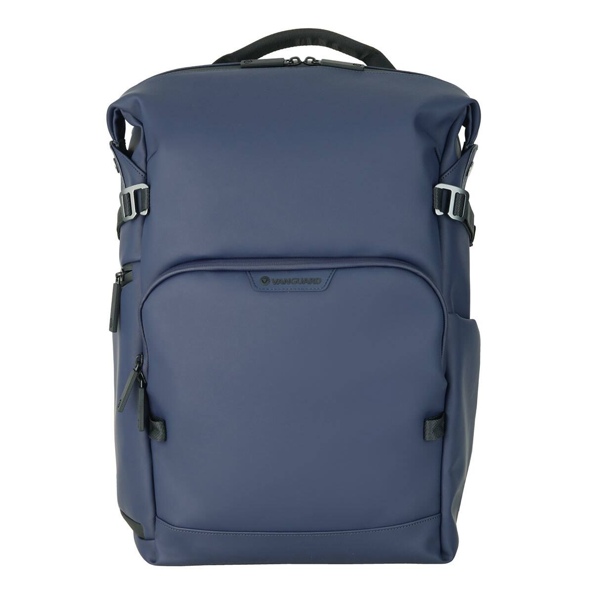 Front. Vanguard - Vanguard VEO Lite B25L Camera and Everyday Backpack - Navy.