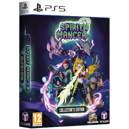 PS5 PS5. COLLECTOR'S EDITION SPIRIT MANCER SPIRIT MANCER 12 TESURA www.peg.info COLLECTOR'S EDITION DEAR VILLAGERS TESURA - E10+ (Everyone 10+)