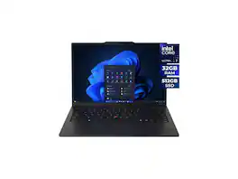 Lenovo - ThinkPad X1 Carbon Gen 13 14" Notebook Intel Core Ultra 7 265U 32GB RAM 512GB SSD - Windows 11 Pro - 21NX00FAUS - Black