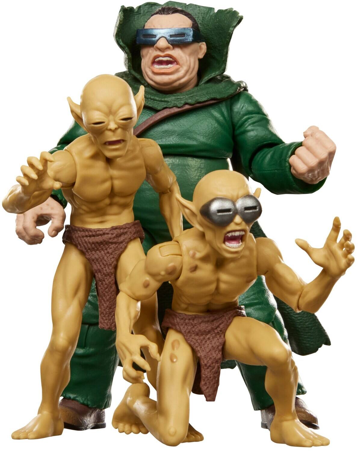 Alt View 4. Hasbro - Fantastic Four Comics - Marvel Legends - Marvel's Mole Man & Moloids Action Figure Multi-Pack   - COLLECTIBLES - Multicolor.