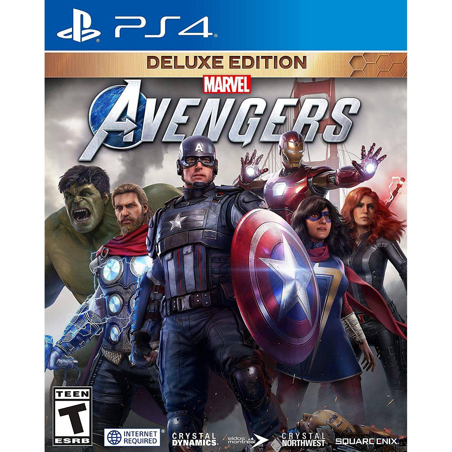 PS4 - MARVEL'S AVENGERS DELUXE EDITION - PlayStation 4
