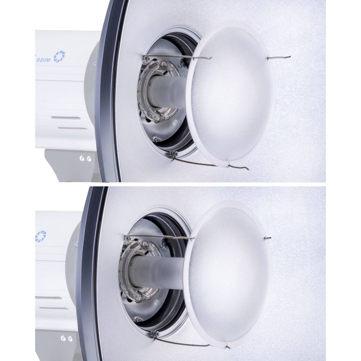Alt View 7. Glow - Glow 17" White Beauty Dish for Flashpoint Mount.