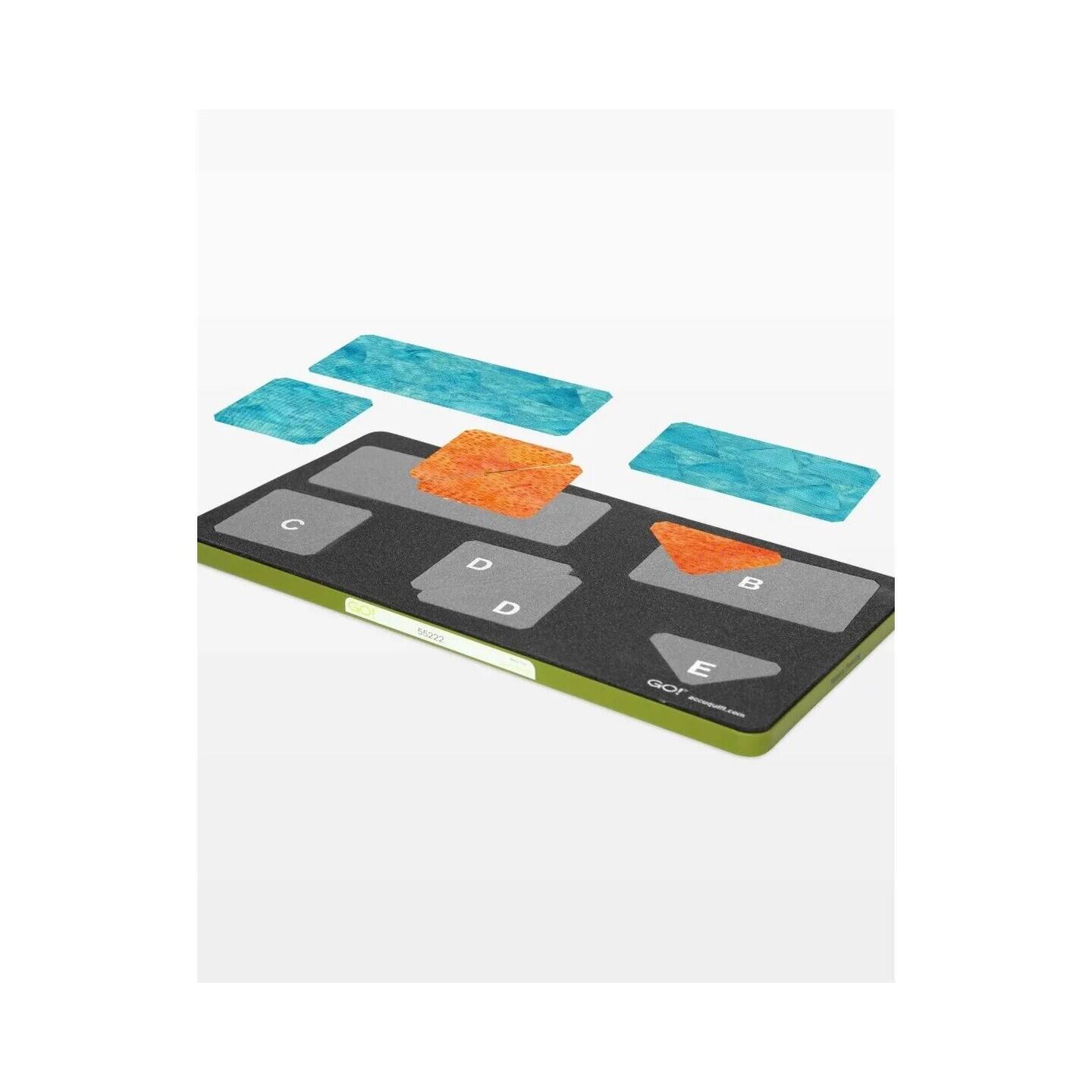 Back. AccuQuilt - GO! Chimney Sweep-10 Finished Die - Multicolor.