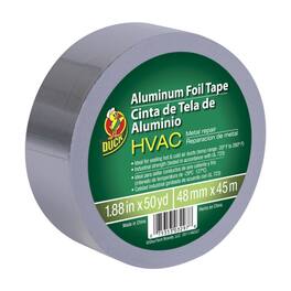 Duck - 1.88 in. W X 50 yd L Chrome Metal Repair Tape
