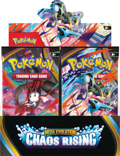 Pokemon Mega Evolution Chaos Rising Booster Box Pokemon Mega Evolution Chaos Rising Booster Box