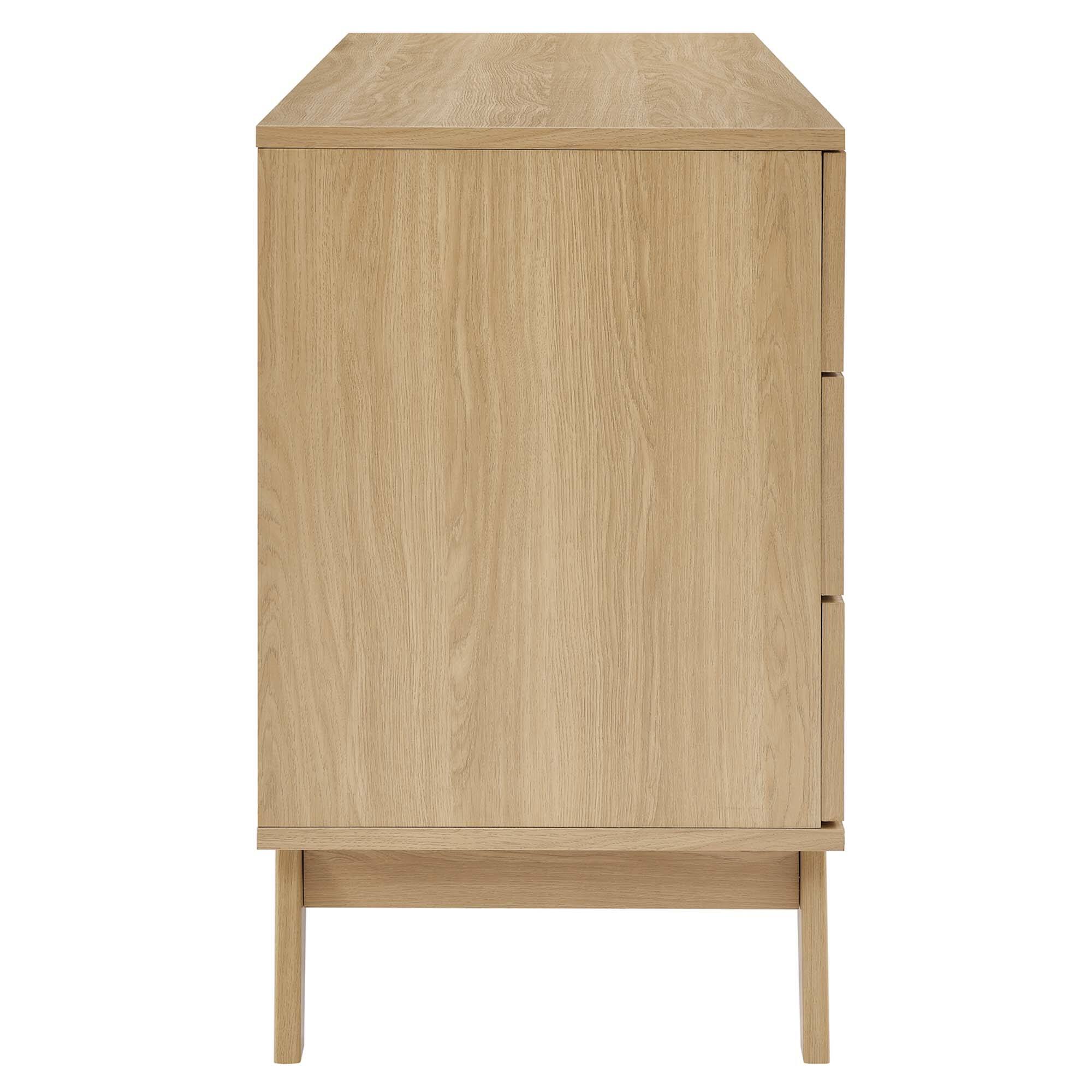 Alt View 1. Modway - Soma 6-Drawer Dresser by Modway - Oak.