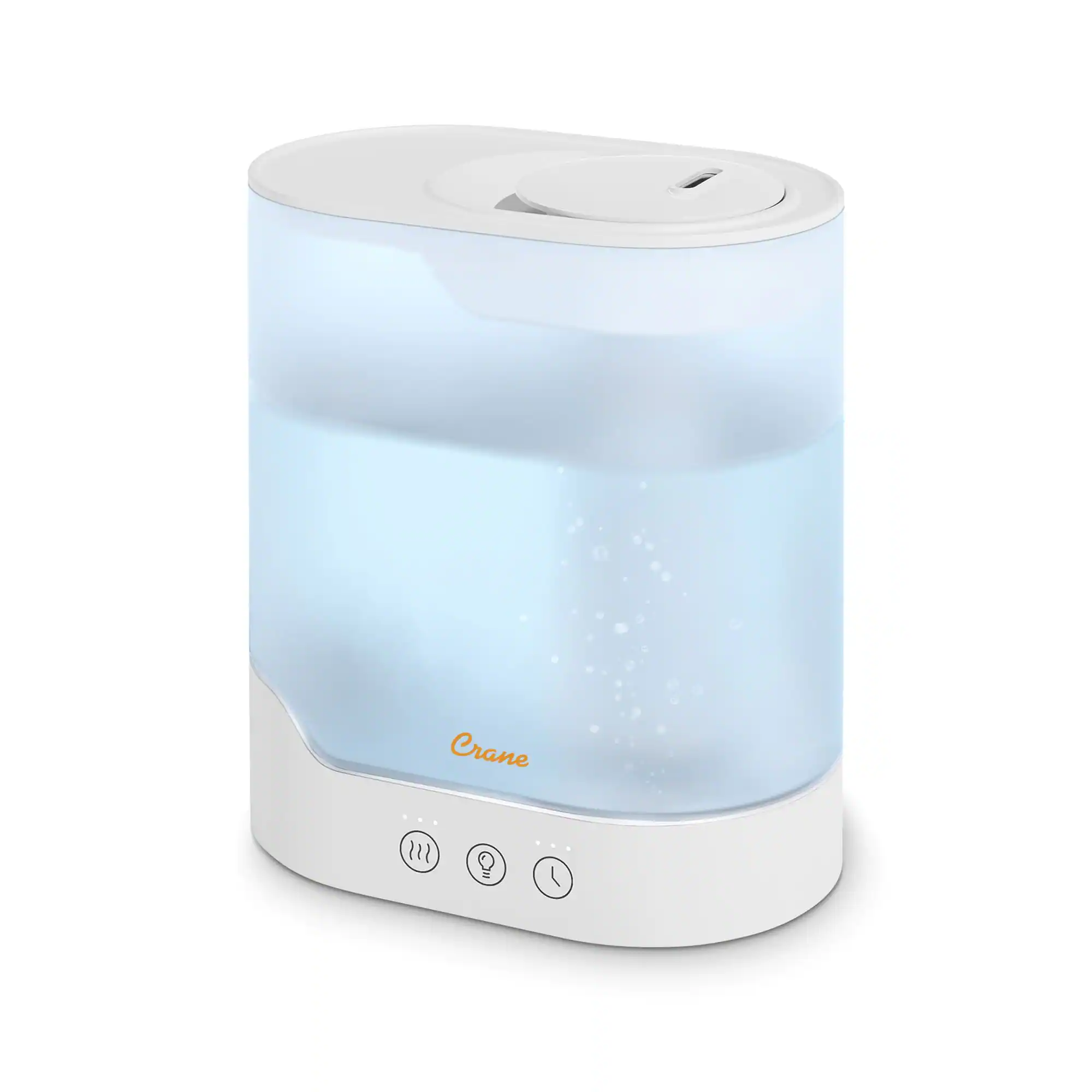 Angle. CRANE - Crane 0.7 Gallon Top Fill Cool Mist Humidifier and Aroma Diffuser.