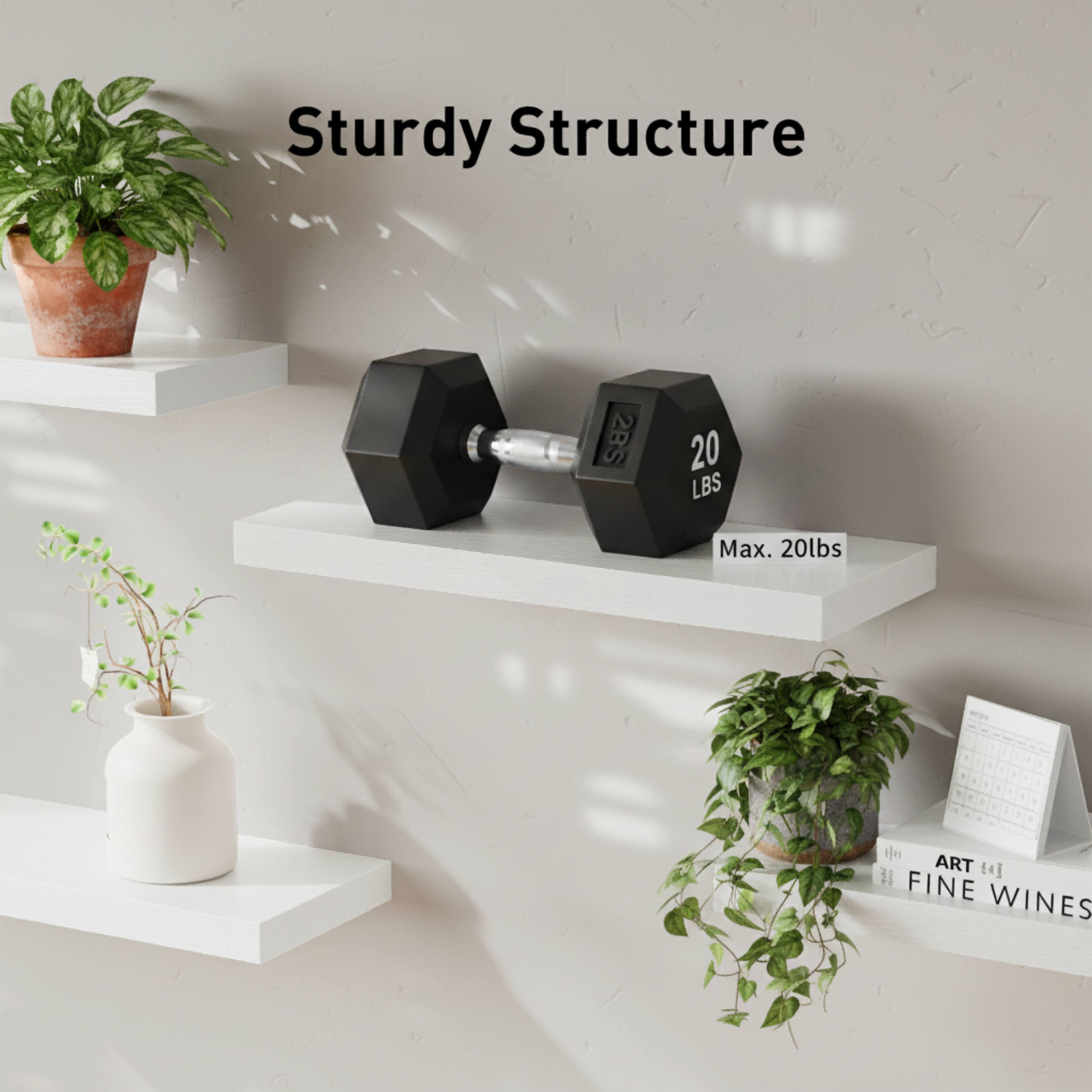 Sturdy Structure  
2BS  
20 LBS Max. 20lbs  
ART FINE WINES