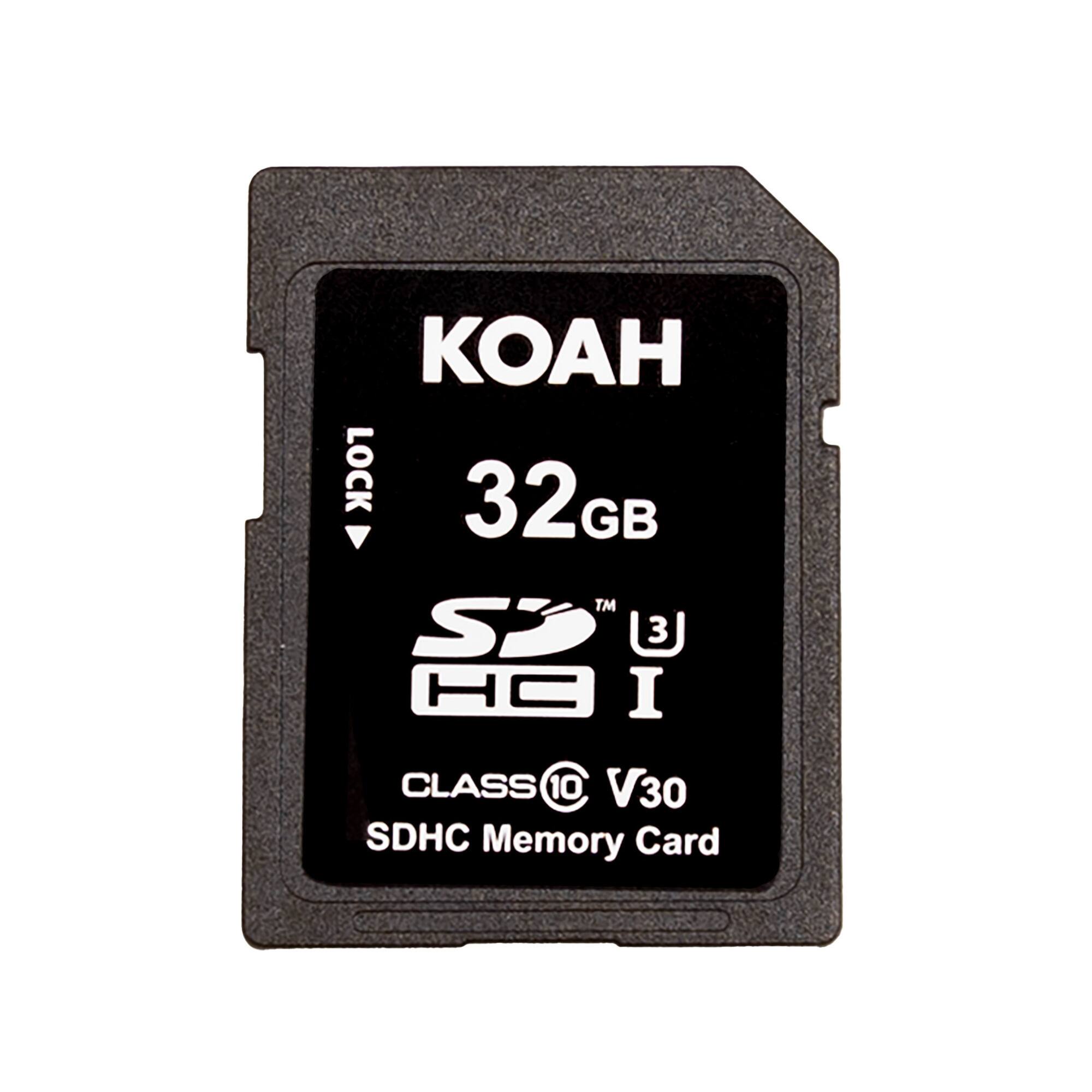 LOCK 32GB SDHC Memory Card CLASS 10 V30