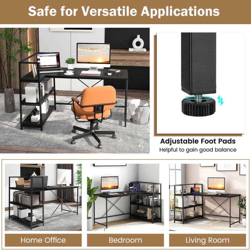 Safe for Versatile Applications

Adjustable Foot Pads
Helpful to gain good balance

Home Office
Bedroom
Living Room