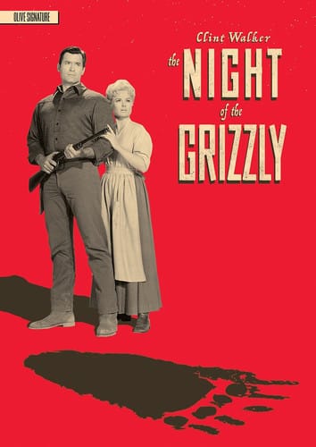 Front. The Night of the Grizzly (Olive Signature)   - DVD.