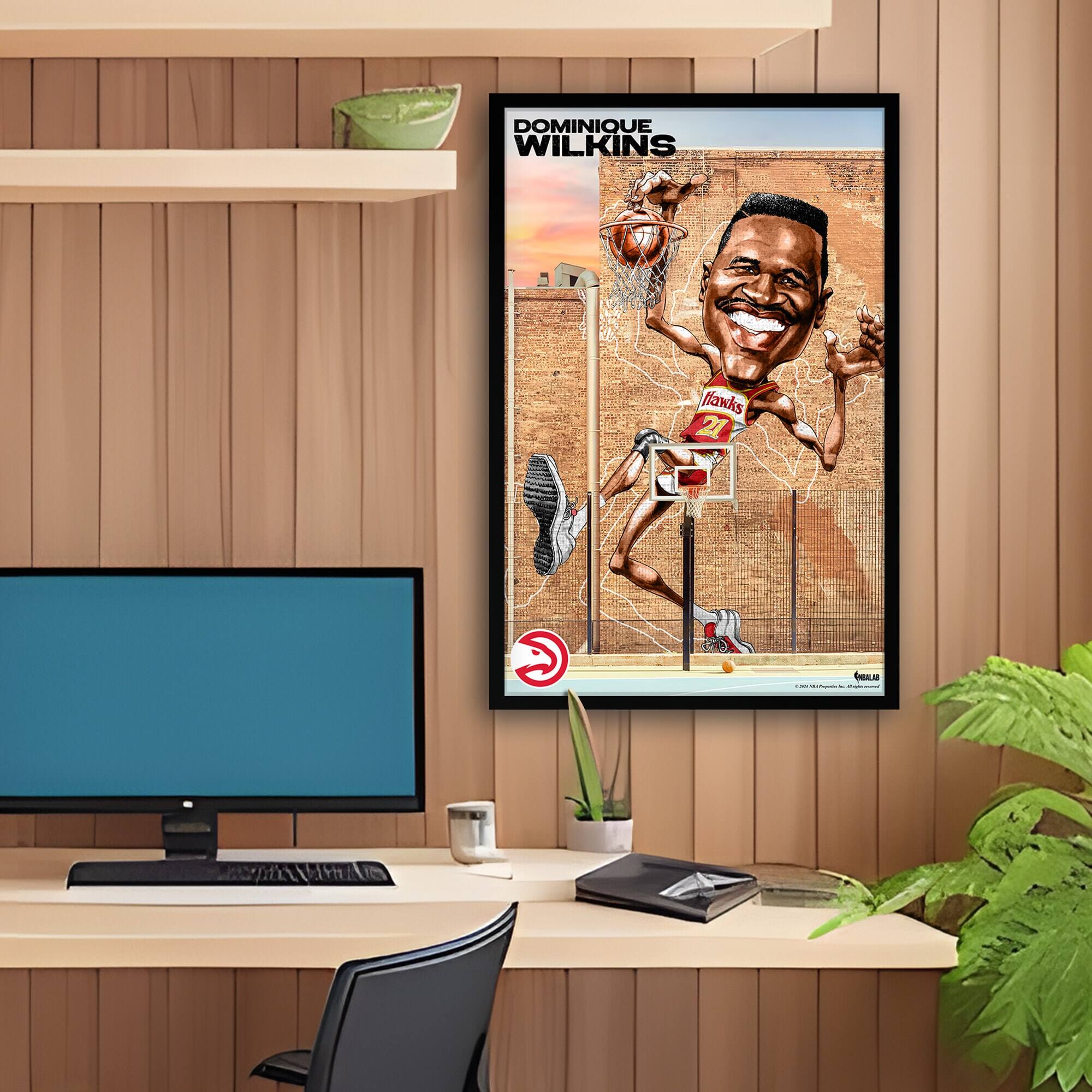 DOMINIQUE WILKINS  
flawks 21