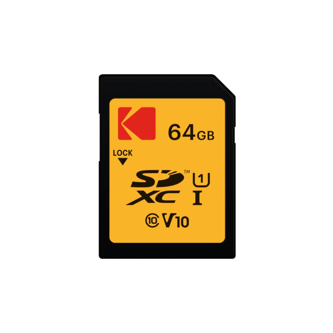 LOCK 64GB SD™ XC I V10