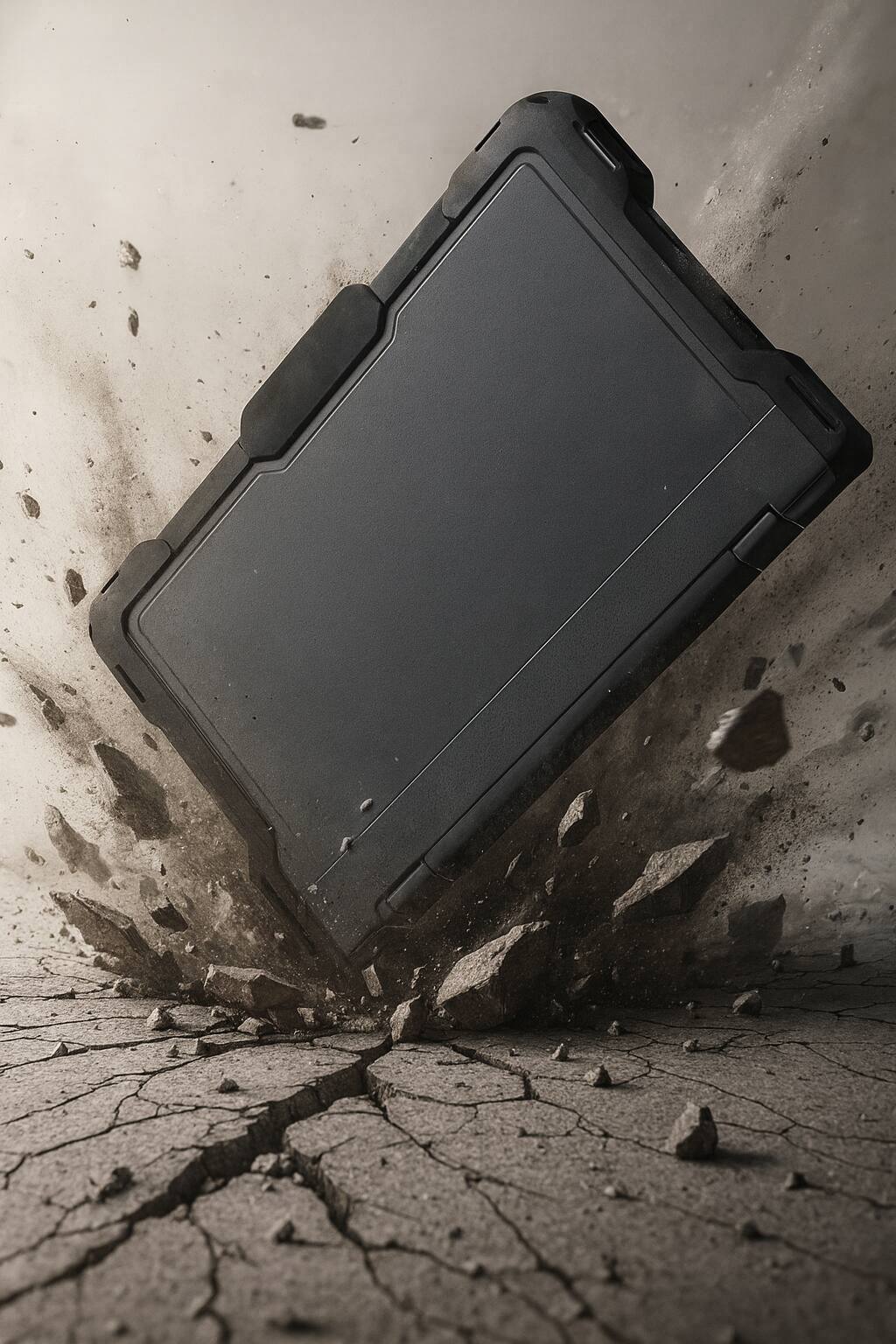 Back. SaharaCase - Lenovo 300E, 300W, 500W, 500E Chromebook 11.6-inch Case | Ultra Shield Design | Anti-Shock Corners | Venture Series - Clear/Black.