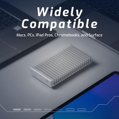 OWC 2TB Express 1M2 80Gb/s Portable External NVMe SSD USB4 USB C OWC 2TB Express 1M2 80Gb/s Portable External NVMe SSD USB4 USB C