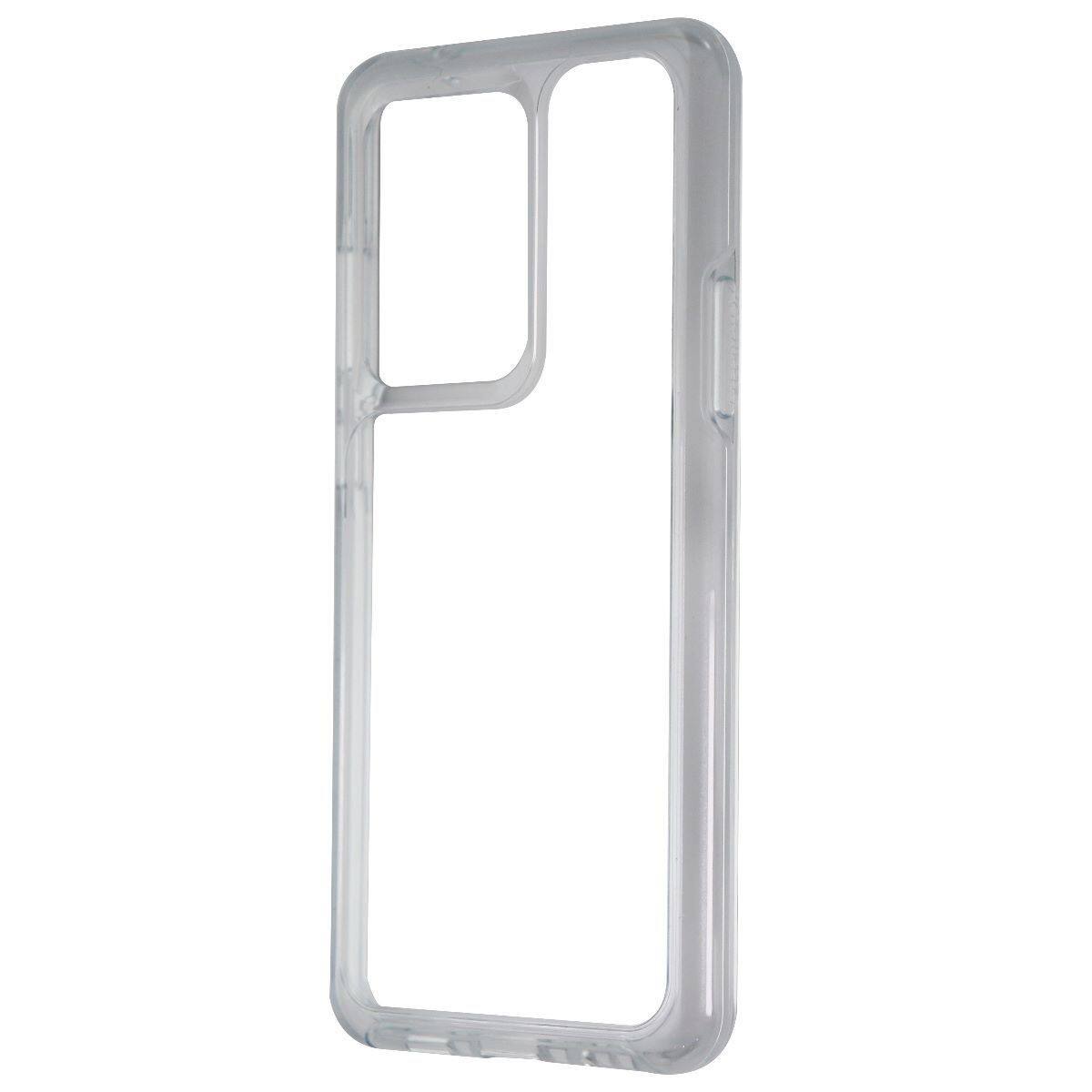 Angle. OtterBox - OtterBox Symmetry Series Case for Samsung Galaxy S20 Ultra 5G - Clear - Clear.