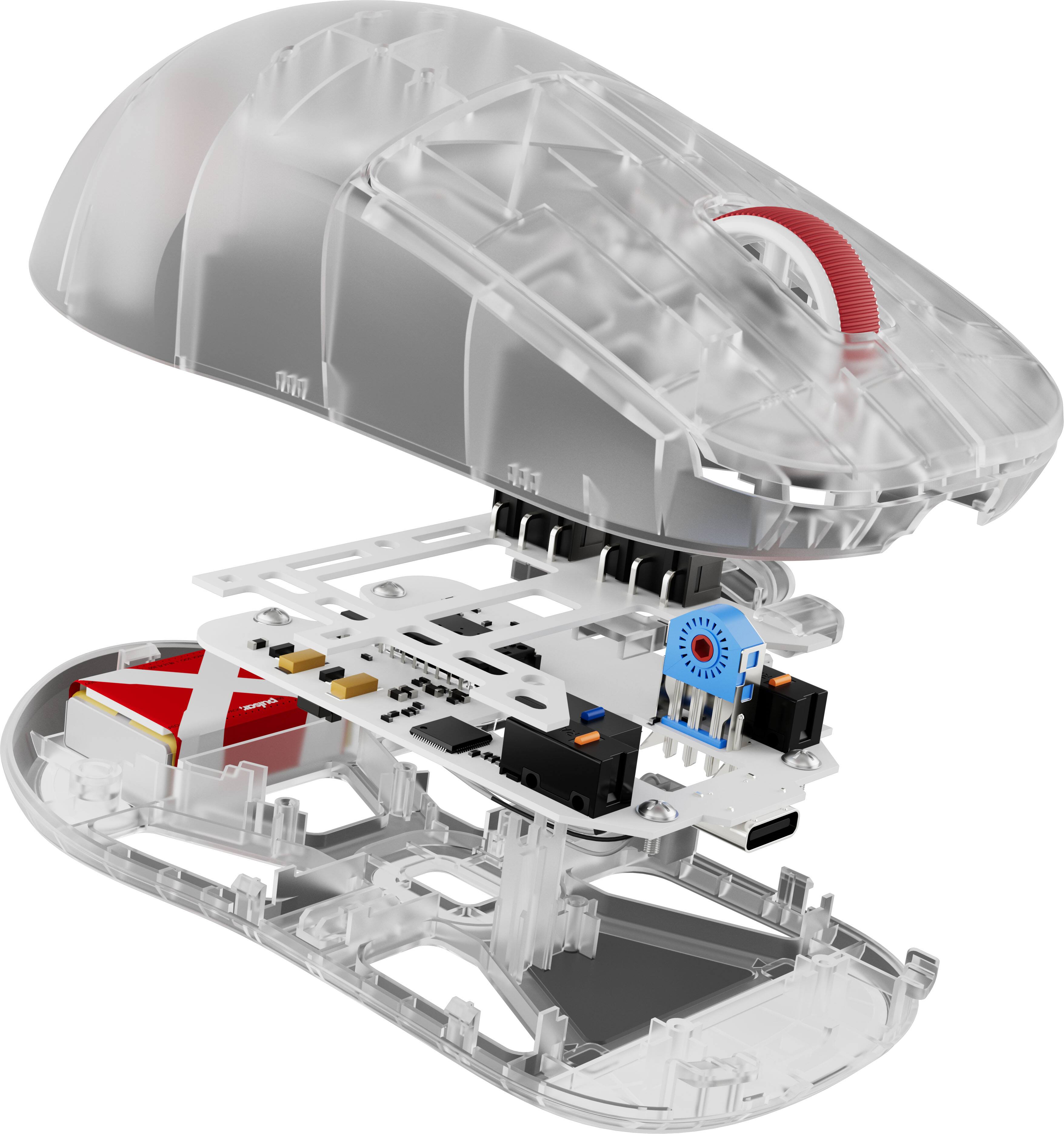 Alt View 4. Pulsar - X2H Mini Wireless Gaming Mouse - Superclear.