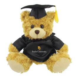 Jardine - /Brown Baylor Bears 12'' Graduation Plush Bear - Black